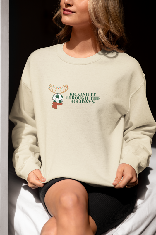 Tis the Season Soccer Sweatshirt Unisex Heavy Blend™ Crewneck Sweatshirt