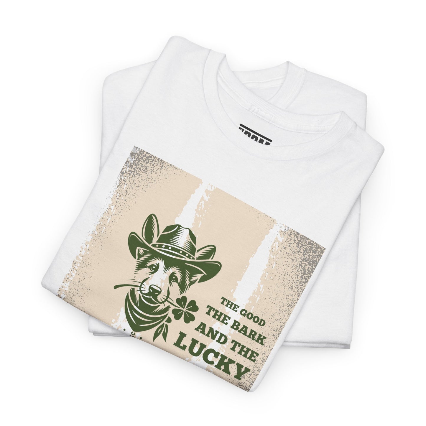 Lucky Dog Parent Shirt St. Patrick's Day Unisex Heavy Cotton Tee Adult