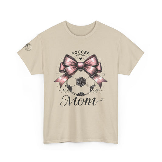 Soccer mom gear Unisex Heavy Cotton Tee, soccer, soccer ball, futbol
