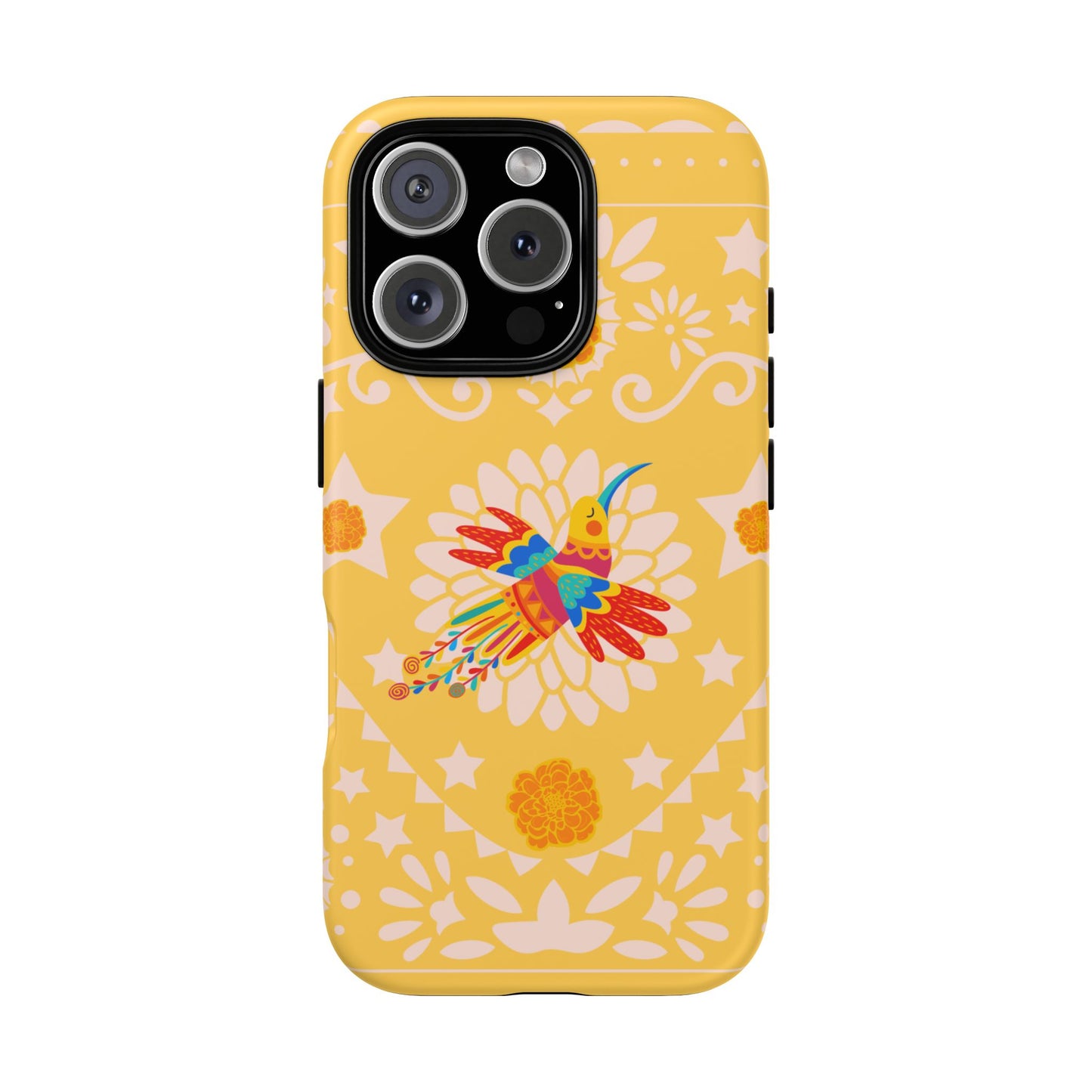 Day of the Dead Alebrije phone case, durable protection, Día de los Muertos enthusiasts,  Mexican folklore, sugar skulls, and alebrije creatures, Tough Cases