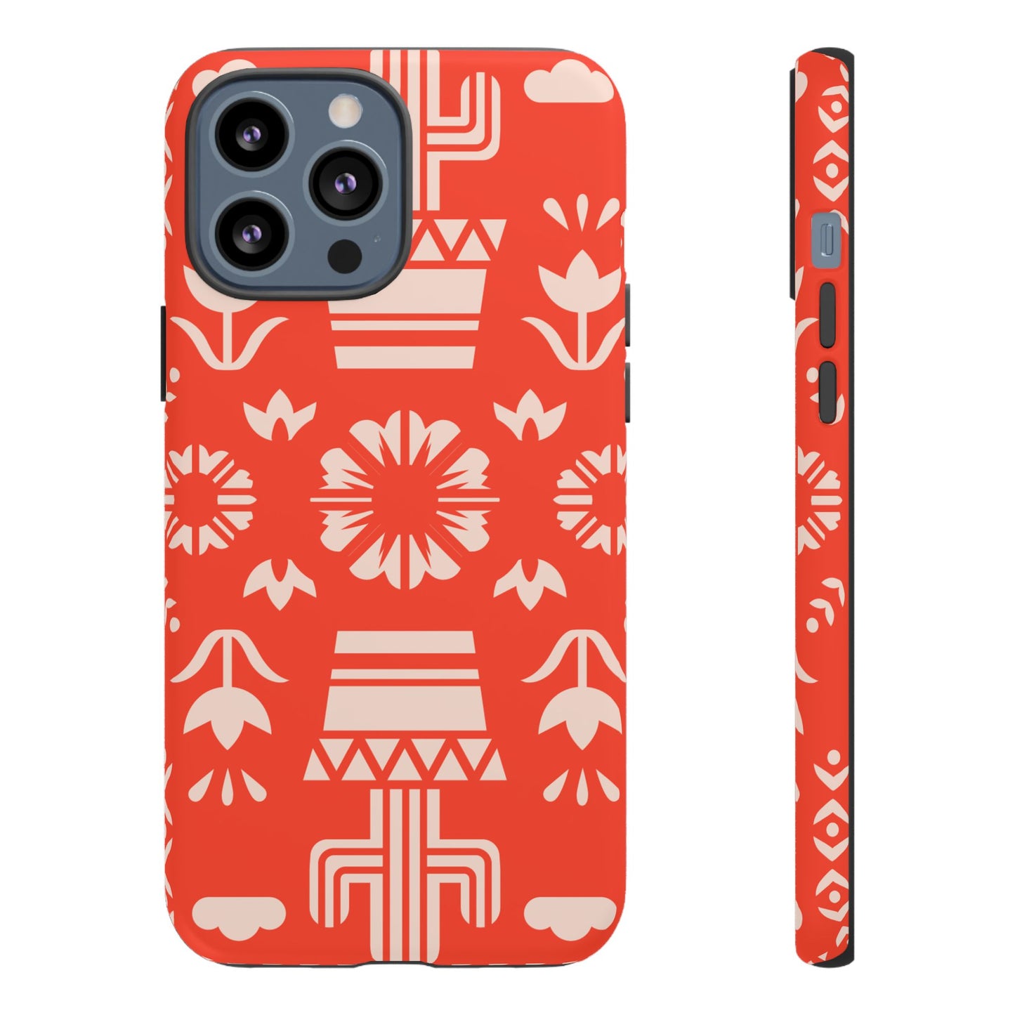 Day of the Dead Alebrije phone case, durable protection, Día de los Muertos enthusiasts,  Mexican folklore, sugar skulls, and alebrije creatures, Tough Cases