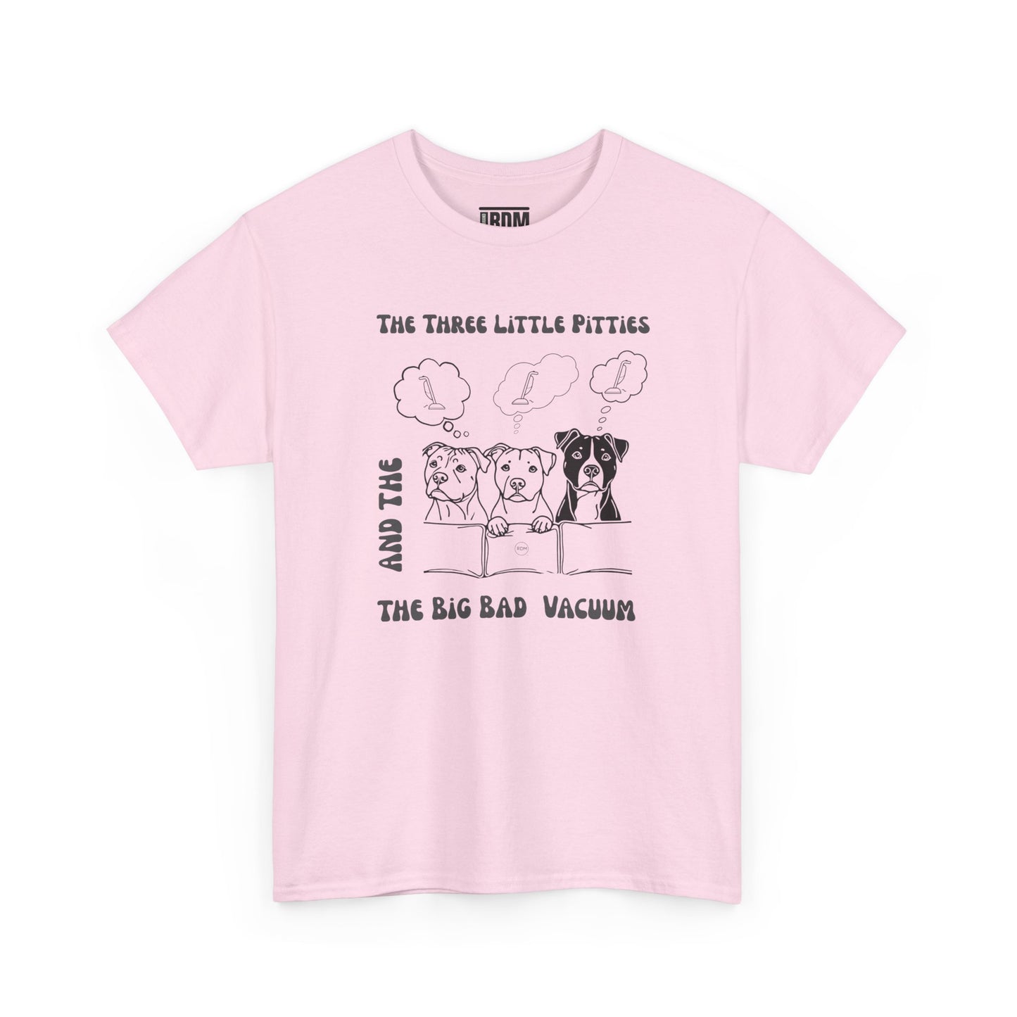 Premium Unisex Heavy Cotton Adult Pitbull T-Shirt – Bold Dog Lover Graphic Tee for Ultimate Comfort