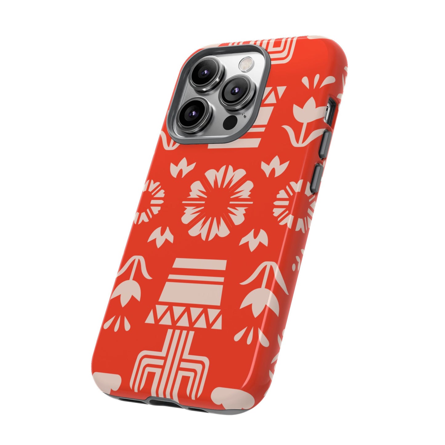 Day of the Dead Alebrije phone case, durable protection, Día de los Muertos enthusiasts,  Mexican folklore, sugar skulls, and alebrije creatures, Tough Cases