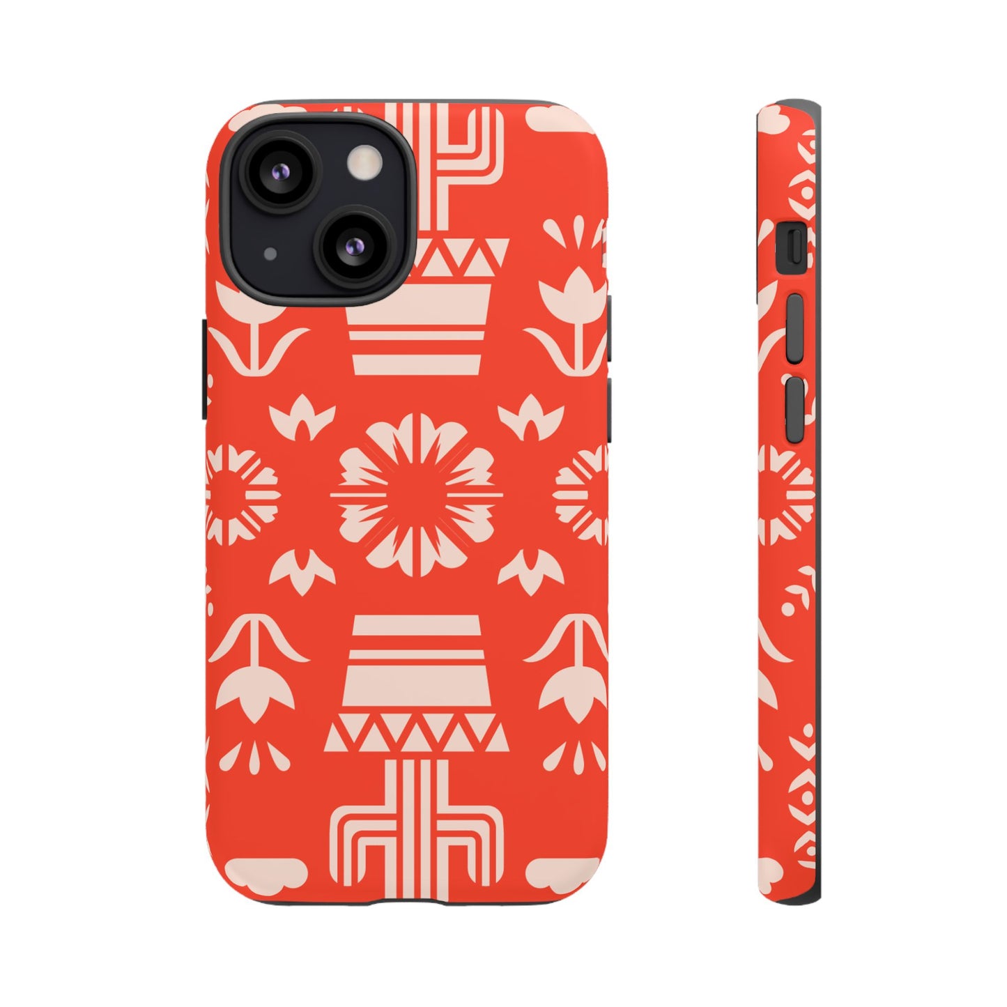 Day of the Dead Alebrije phone case, durable protection, Día de los Muertos enthusiasts,  Mexican folklore, sugar skulls, and alebrije creatures, Tough Cases