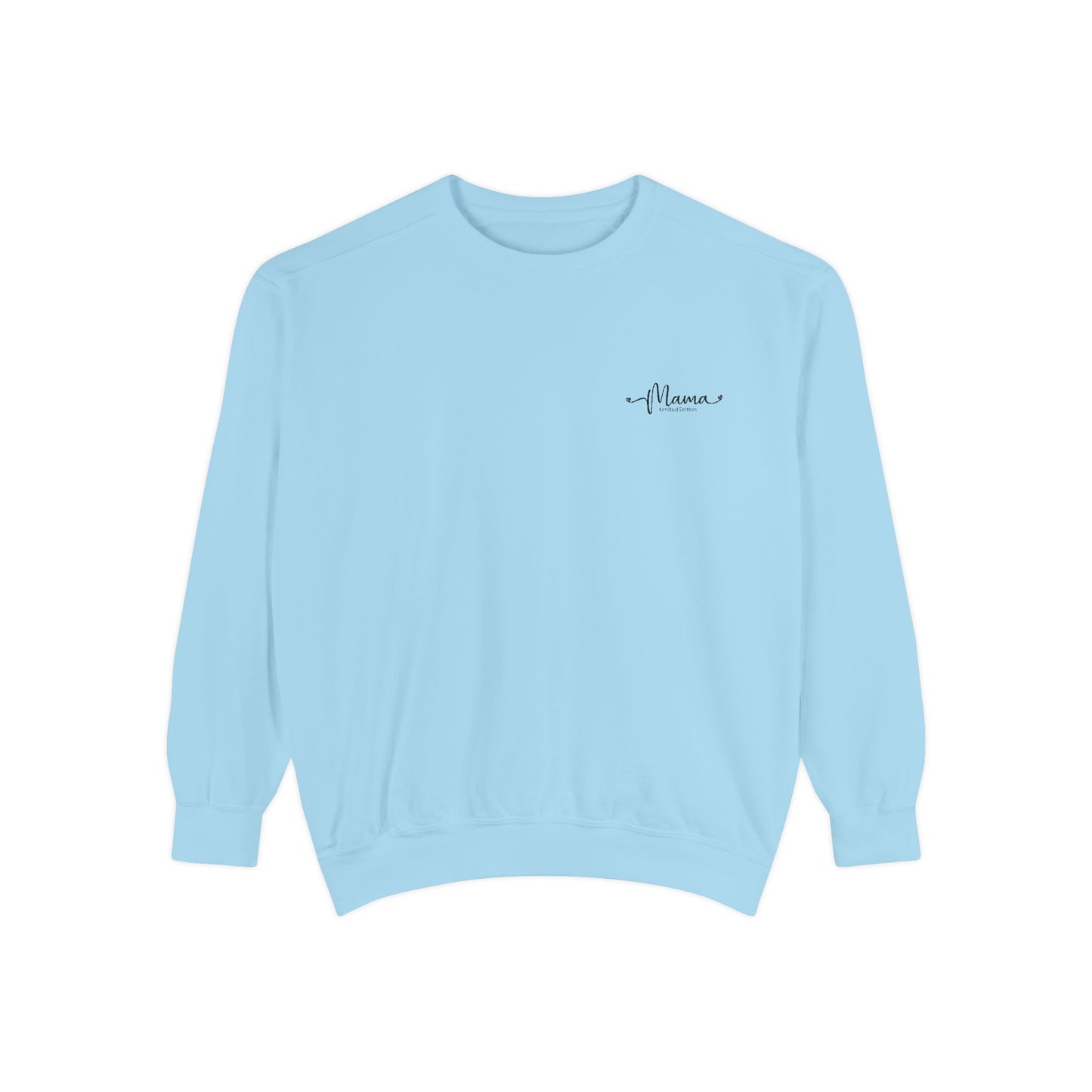 Mother’s Day Sweatshirt Cozy Gift for Mom Unisex Garment-Dyed