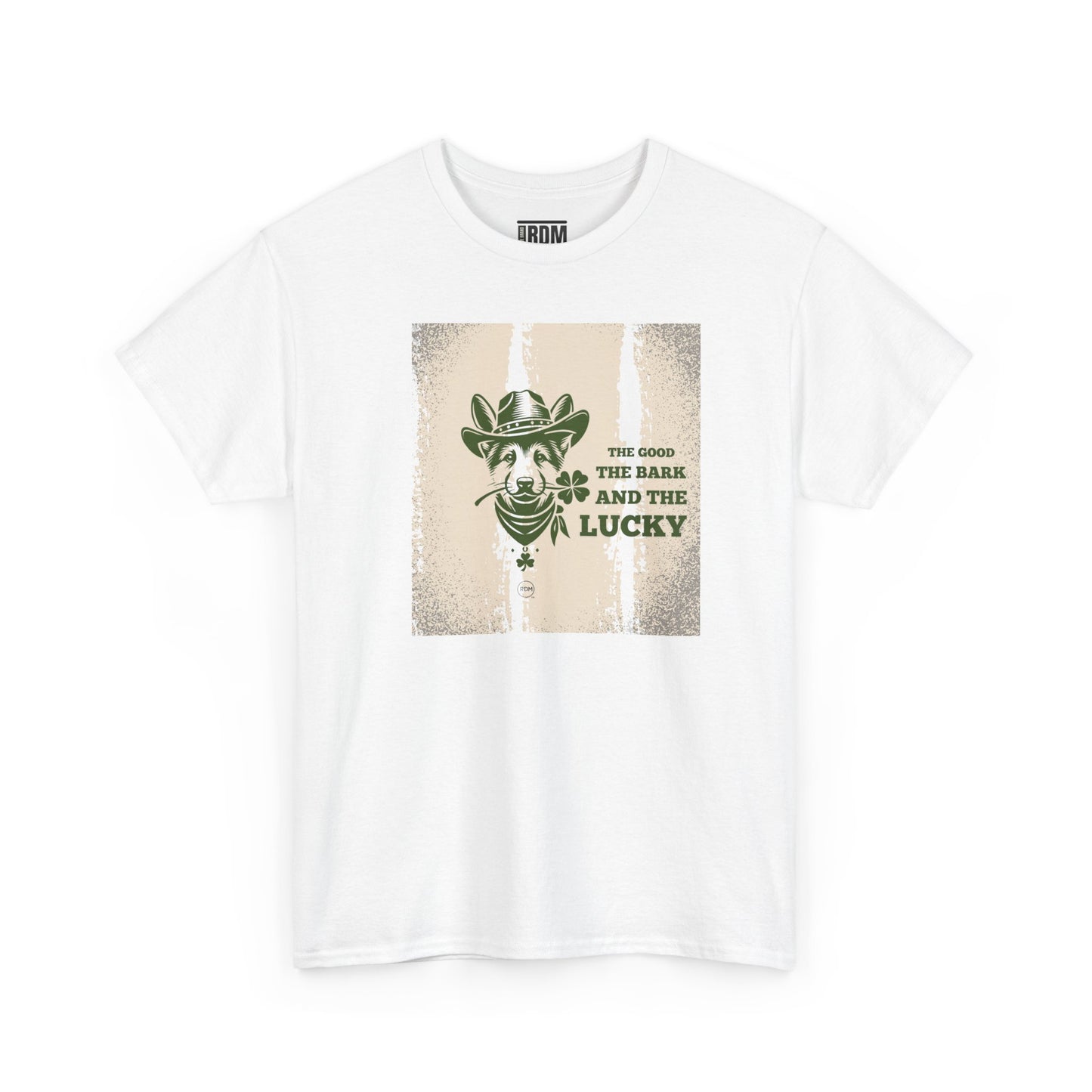 Lucky Dog Parent Shirt St. Patrick's Day Unisex Heavy Cotton Tee Adult