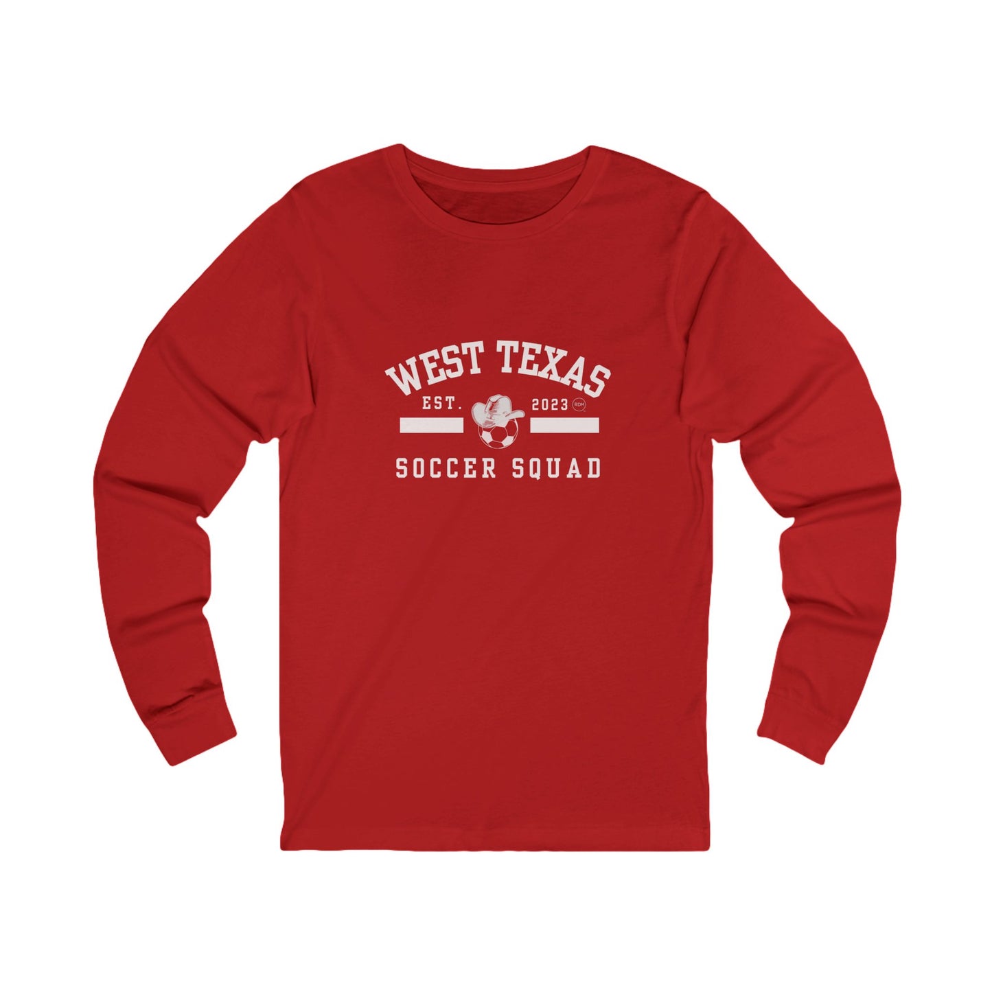 West Texas Soccer Squad Unisex Jersey Long Sleeve Tee Sports Family