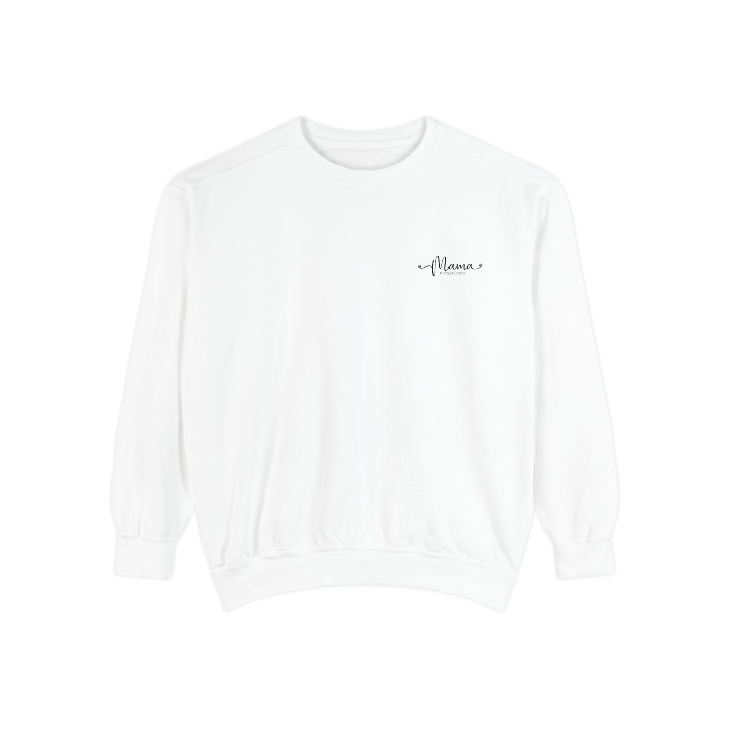 Mother’s Day Sweatshirt Cozy Gift for Mom Unisex Garment-Dyed