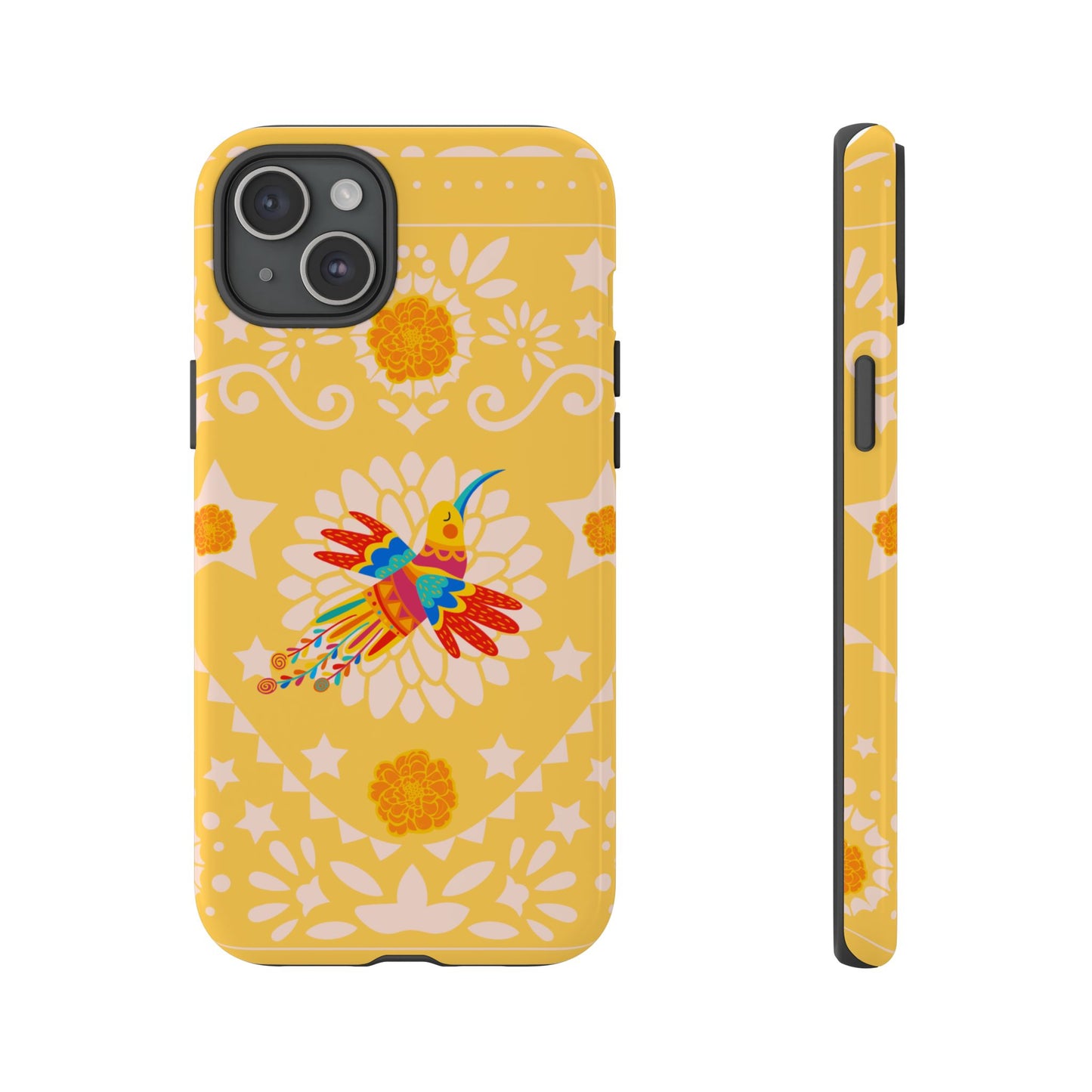 Day of the Dead Alebrije phone case, durable protection, Día de los Muertos enthusiasts,  Mexican folklore, sugar skulls, and alebrije creatures, Tough Cases