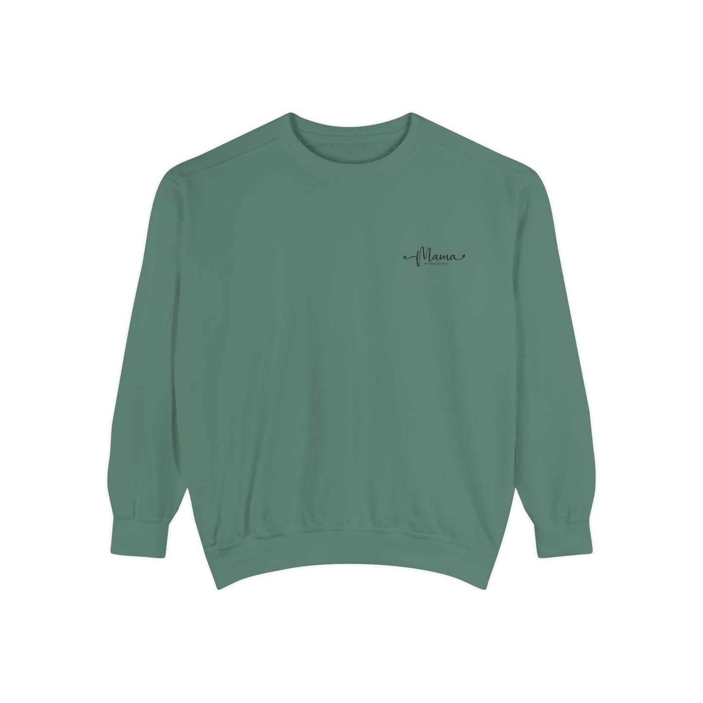 Mother’s Day Sweatshirt Cozy Gift for Mom Unisex Garment-Dyed