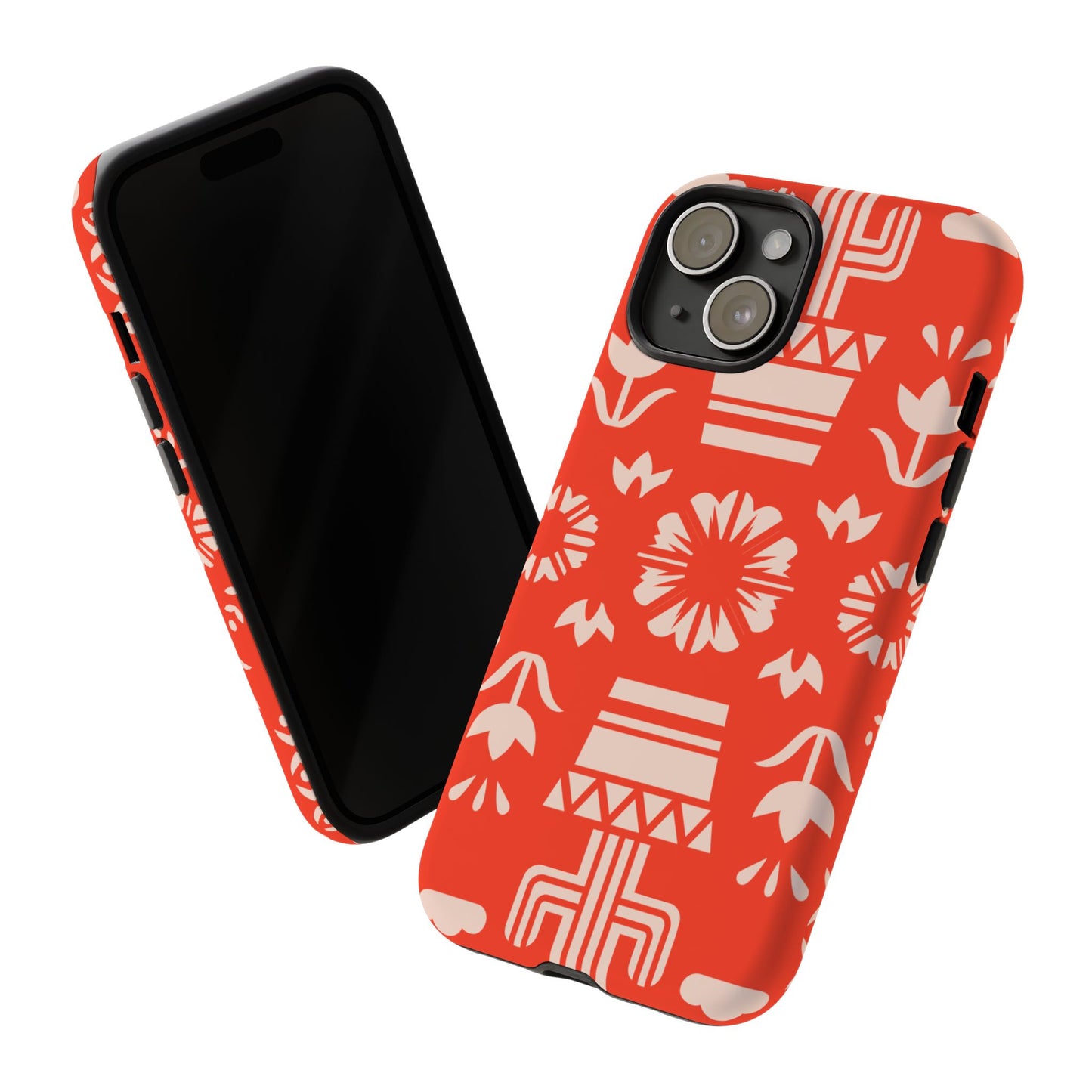 Day of the Dead Alebrije phone case, durable protection, Día de los Muertos enthusiasts,  Mexican folklore, sugar skulls, and alebrije creatures, Tough Cases