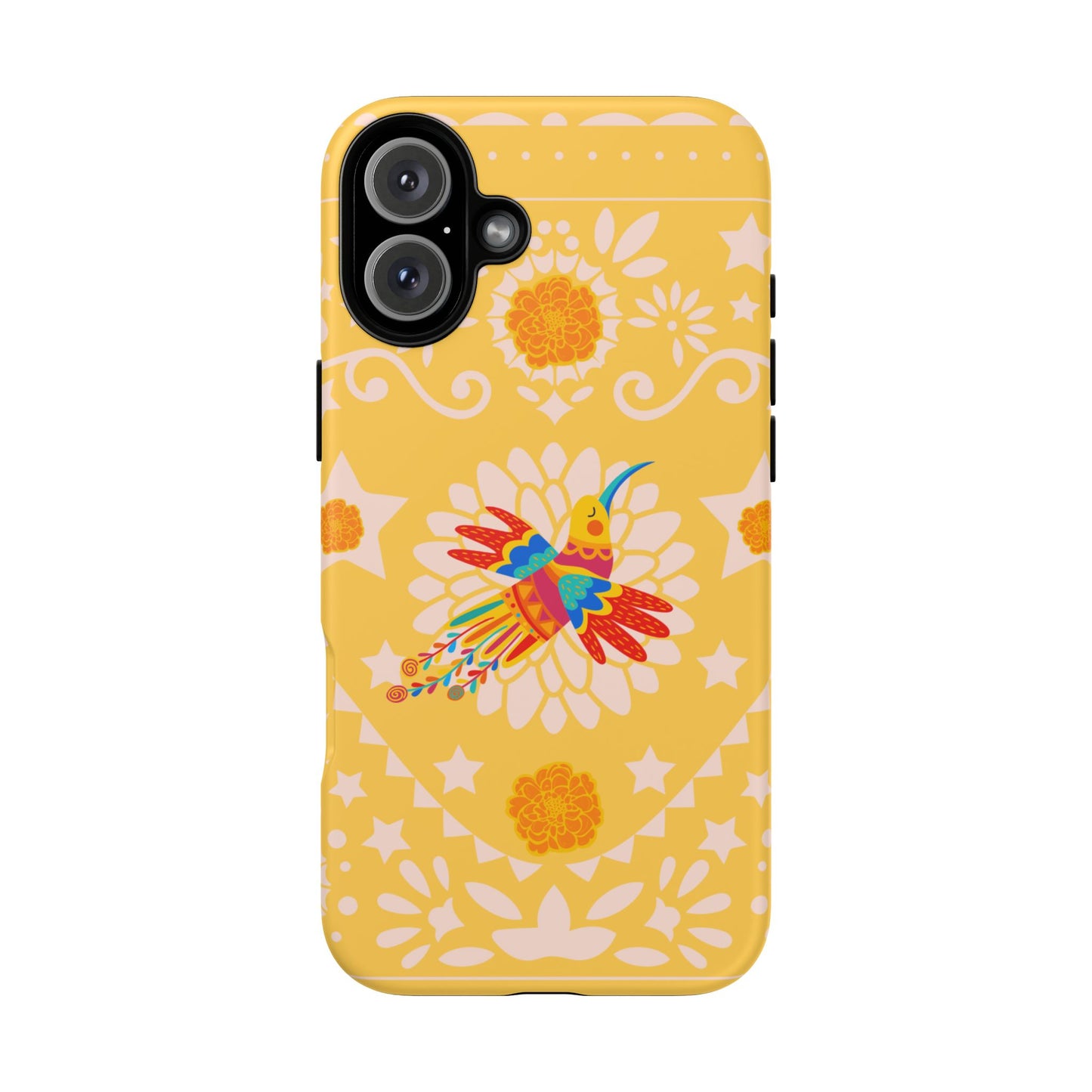 Day of the Dead Alebrije phone case, durable protection, Día de los Muertos enthusiasts,  Mexican folklore, sugar skulls, and alebrije creatures, Tough Cases